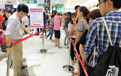 Phong cách Nhật ở Aeon Mall: Kiên nhẫn xếp hàng cả tiếng, không chen lấn, xô đẩy